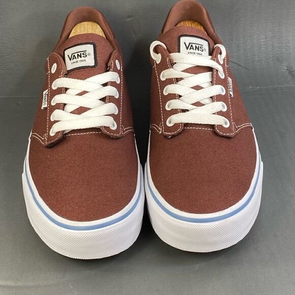Vans Men's Atwood Deluxe Trainers Sneaker, Canvas Root Beer shoe mens size  11.5 - Picture 2 of 8